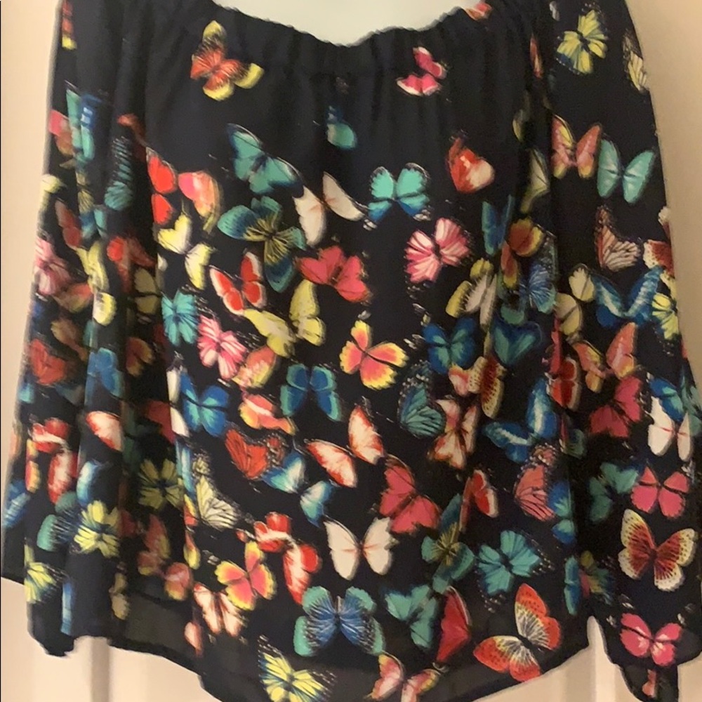Ovi Butterfly Printed Top